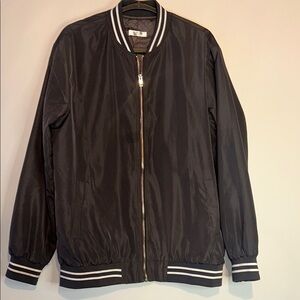 Black Bomber Jacket